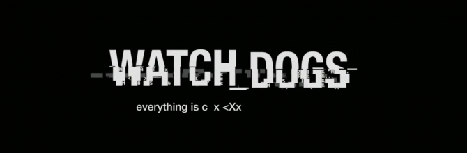 Watch Dogs trailer (sound re-design)